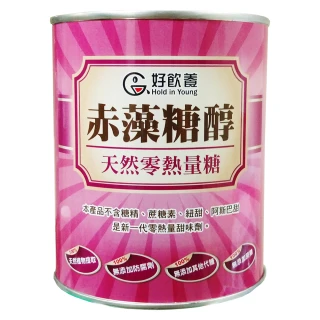 【糖友專區】好飲養Hold in Young赤藻糖醇代糖(600公克/罐)