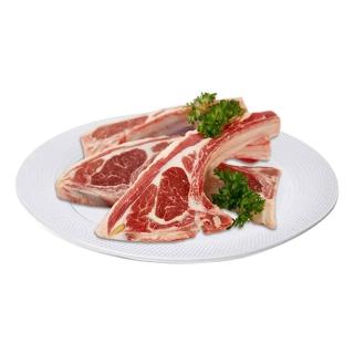 【勝崎生鮮】澳洲帶骨小羊排10包組(100g&plusmn;10%/2片)