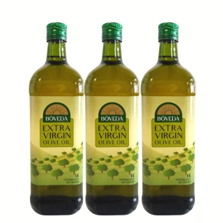 【慕雅利華】BOVEDA柏菲答特級初榨冷壓橄欖油(1000ml X 3瓶)