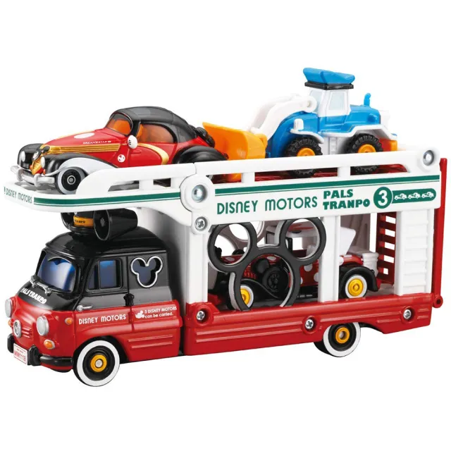 Tomica 迪士尼小汽車運輸車 米奇 小汽車 Momo購物網