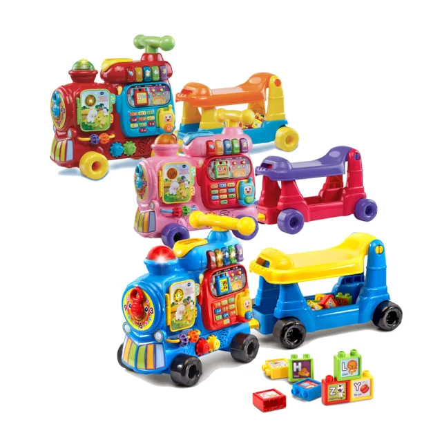 Vtech 4合1智慧積木學習車 高cp值必買互動學習玩具 Momo購物網