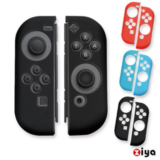 【ZIYA】Switch 副廠 Joy-Con 手把矽膠保護套(炫彩系列)