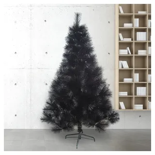 【聖誕樹】台灣製7尺/7呎210cm特級黑色松針葉聖誕樹裸樹-不含飾品-不含燈(.)/