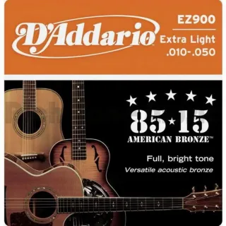 【美佳音樂】D’Addario EZ900 民謠吉他套弦(10-50)
