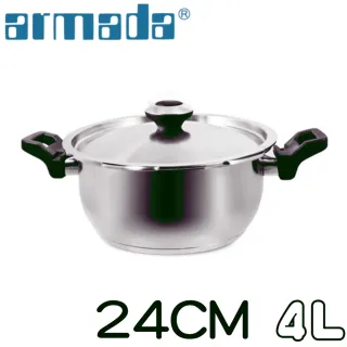 Armada 新白金快易鍋4 0l壓力鍋鍋身 含不鏽鋼鍋蓋 Momo購物網