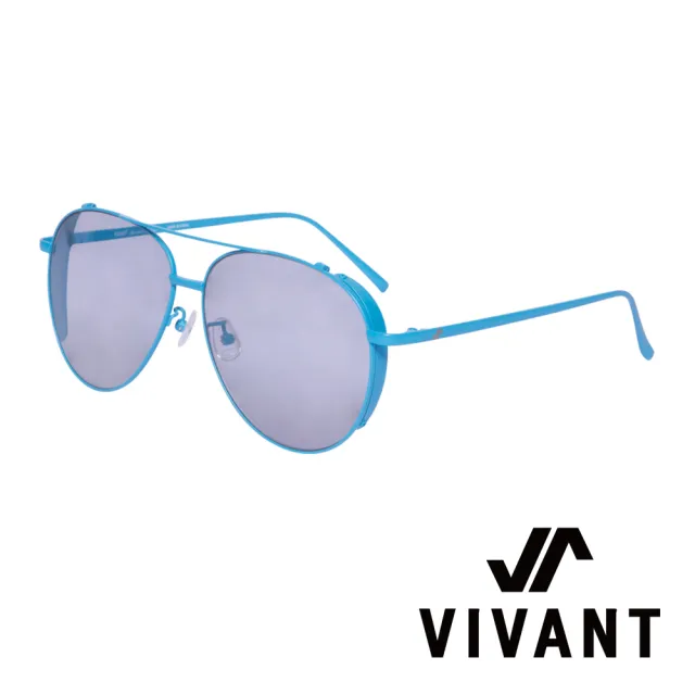 【VIVANT】守護系列金屬雙樑飛行員太陽眼鏡．水藍(AILE C5)