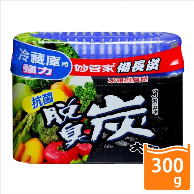 妙管家 備長炭冰箱消臭冷藏庫用 300g Momo購物網