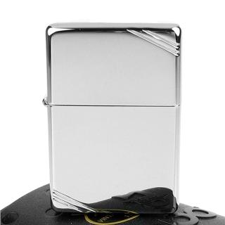 【ZIPPO】美系-Vintage-1937復刻版打火機(鍍鉻銀鏡面款)