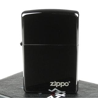 【ZIPPO】美系-Ebony-防刮塗料烏黑鏡面打火機
