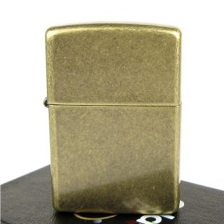 【ZIPPO】美系-Antique Brass-仿古鍍黃銅打火機