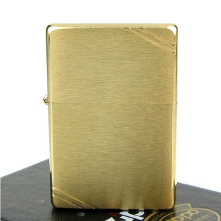 【ZIPPO】美系-Vintage-1937復刻版打火機(黃銅霧面款)