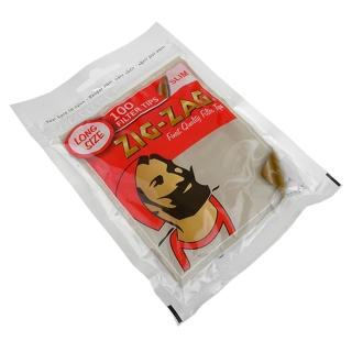 【ZIG-ZAG】法國進口捲煙專用6mm濾嘴-加長型*2包
