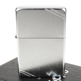 【ZIPPO】美系-Vintage-1937復刻版打火機(街頭風鍍鉻款)