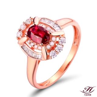【禾美珠寶】風華再現天然紅寶石鑽戒YS133(18K金戒指)