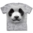 【摩達客-現貨】美國進口The Mountain 熊貓胖達臉 設計T恤(現貨)