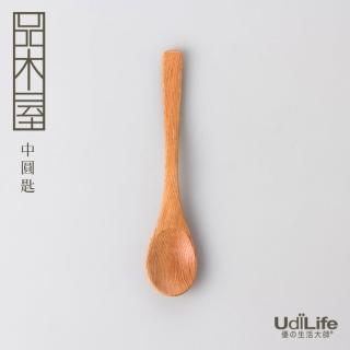 【UdiLife】品木屋 原木中圓匙(6入)