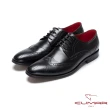 【CUMAR】英倫紳士 經典紳士皮鞋(黑色)