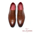 【CUMAR】英倫紳士 經典紳士皮鞋(棕色)