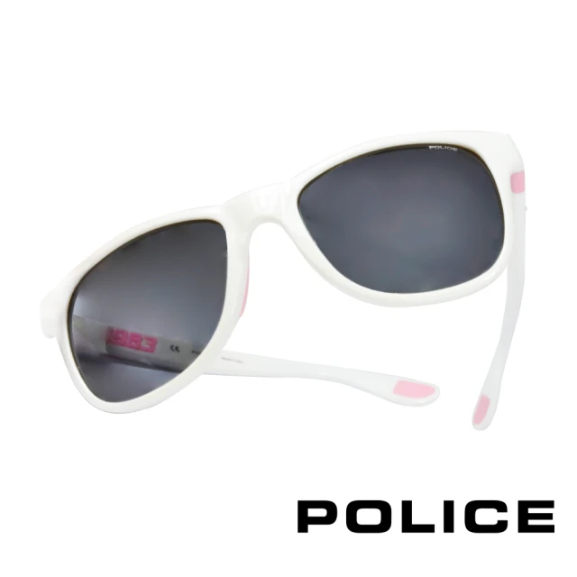【POLICE】義大利警察都會款個性型男眼鏡-膠框(粉紅色-POS1823-04AO)