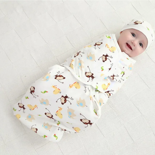 【JoyNa】可調式簡易嬰兒包巾(懶人包巾)