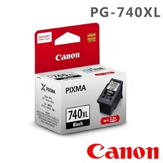 【Canon】官方直營 PG-740XL 日本製原廠原裝 黑色高容量墨水匣(防水 / MG3670)