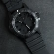 【LUMINOX 雷明時】SEA TURTLE 0300海龜系列腕錶-黑x黑時標(39mm)
