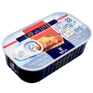 【冰島】鱈魚肝-藍鐵罐(120g)