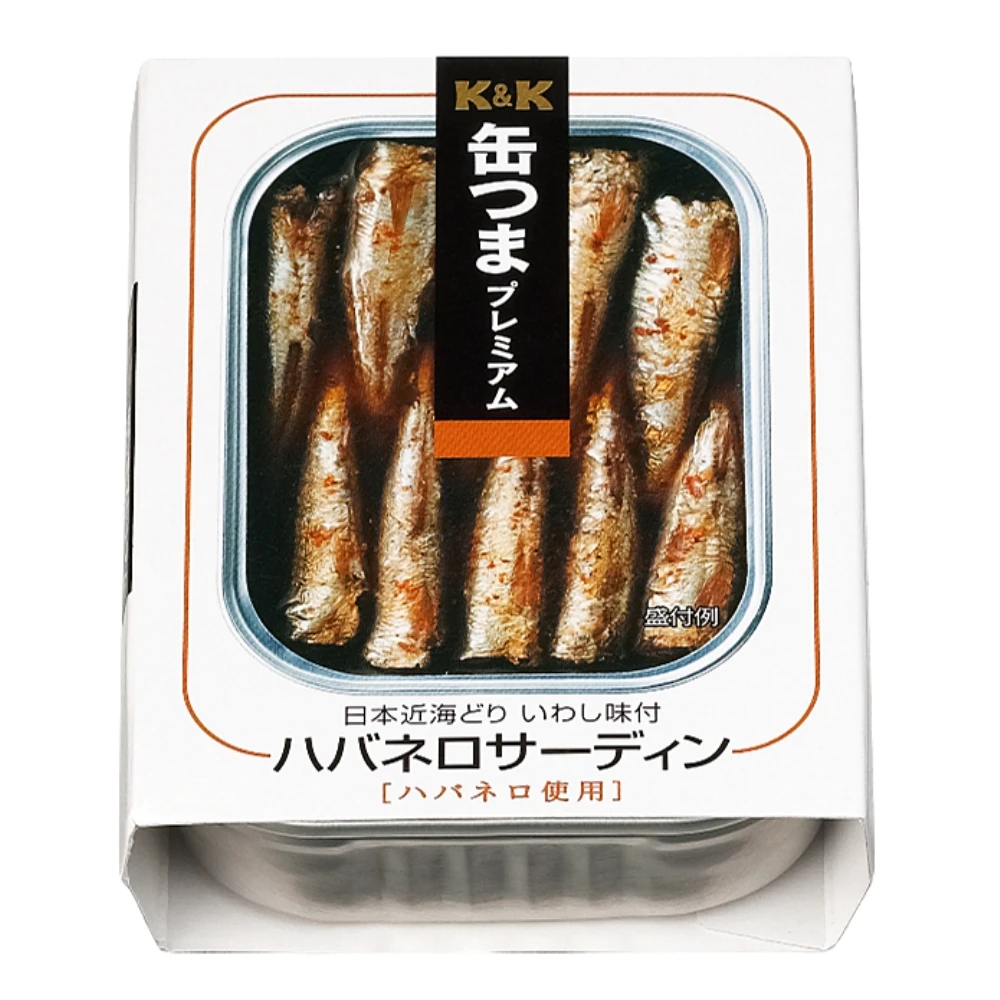 【K&K】墨西哥辣椒醬沙丁魚 105g(日本百年品牌)