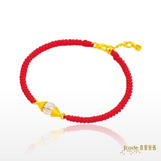 【J’code 真愛密碼】閃耀之眼編織手鍊(時尚金飾)