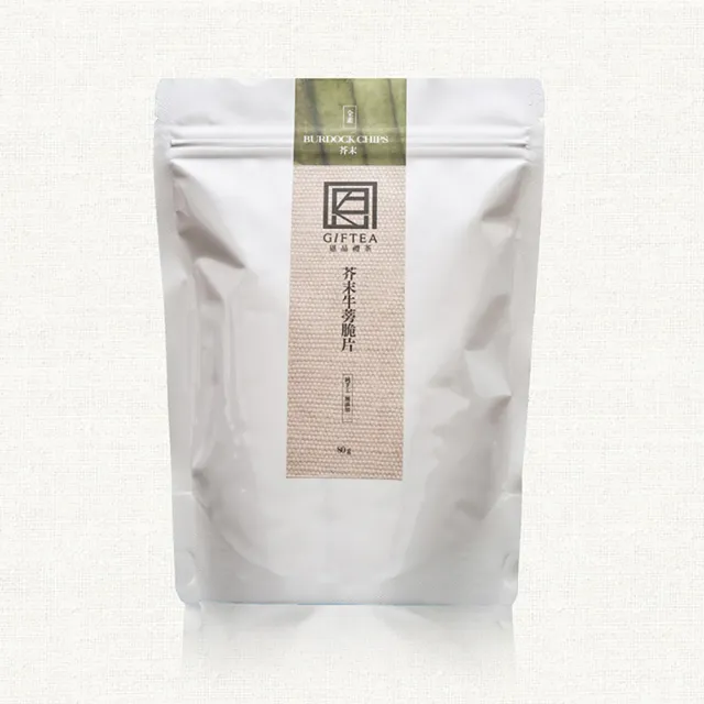 【恩品禮茶】100%台灣黃金牛蒡脆片- 80g(芥末口味)