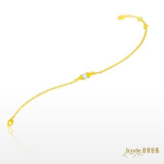 【J’code 真愛密碼】向左向右手鍊(時尚金飾)