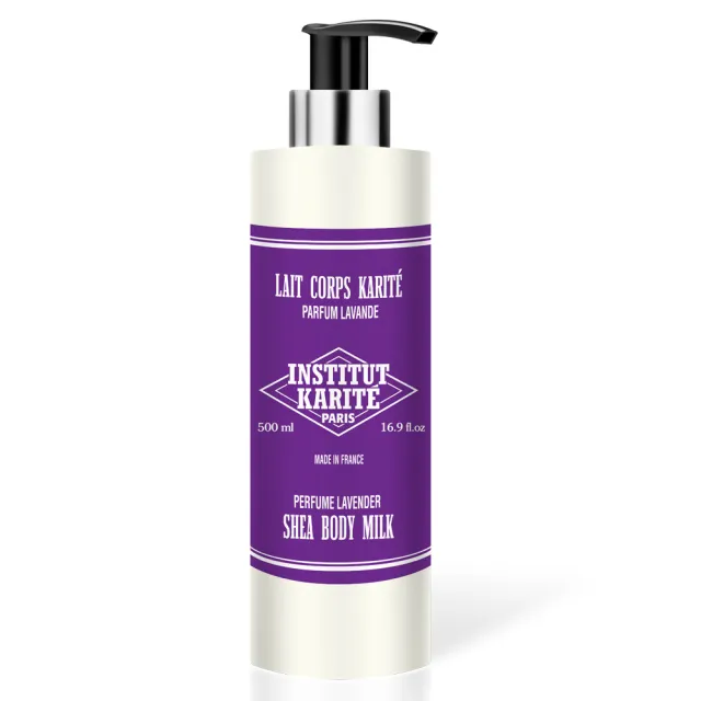 【Institut Karite Paris】巴黎乳油木薰衣草保濕美體乳(500ml)