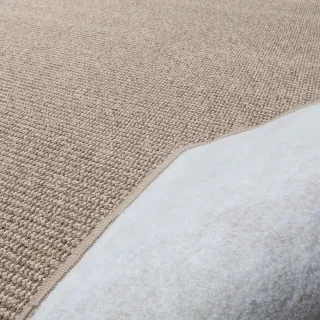 【Ambience】比利時Fjord 素面地毯- 米色(133x190cm)