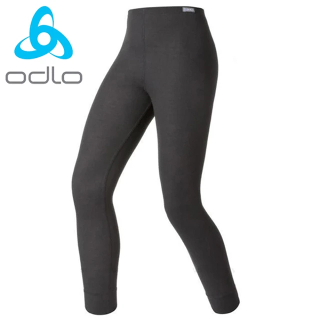 【瑞士 ODLO】effect 兒童.女頂極機能型銀離子保暖長褲(黑.10419)