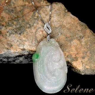 【Selene】開運冰地帶翠如意翡翠墜(A貨翡翠)