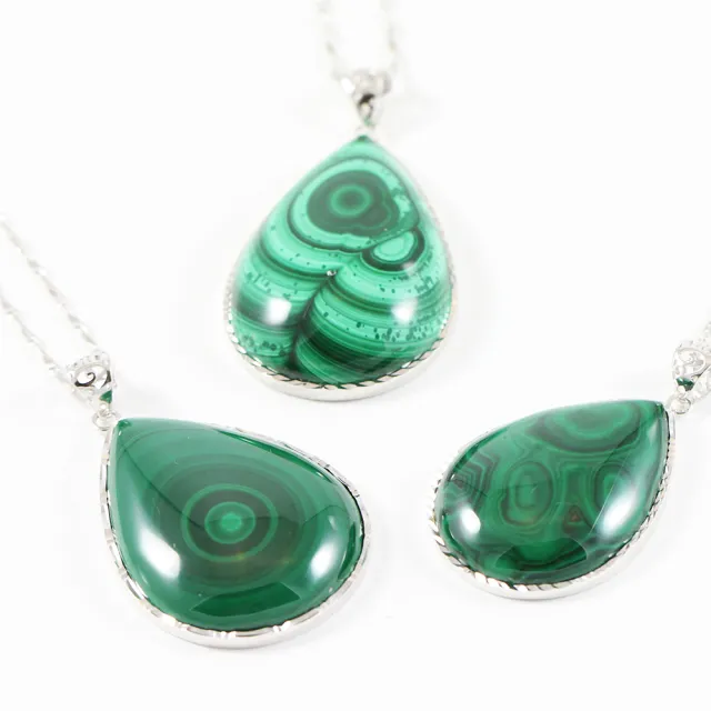 金玉滿堂】極品天然孔雀石項鍊(中) - momo購物網- 好評推薦-2025年11月