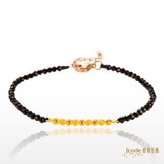 【J’code 真愛密碼】享福尖晶石手鍊(時尚金飾)