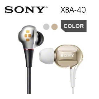 【SONY 索尼】XBA-40 四重平衡電樞 音效優美豐富(2色)