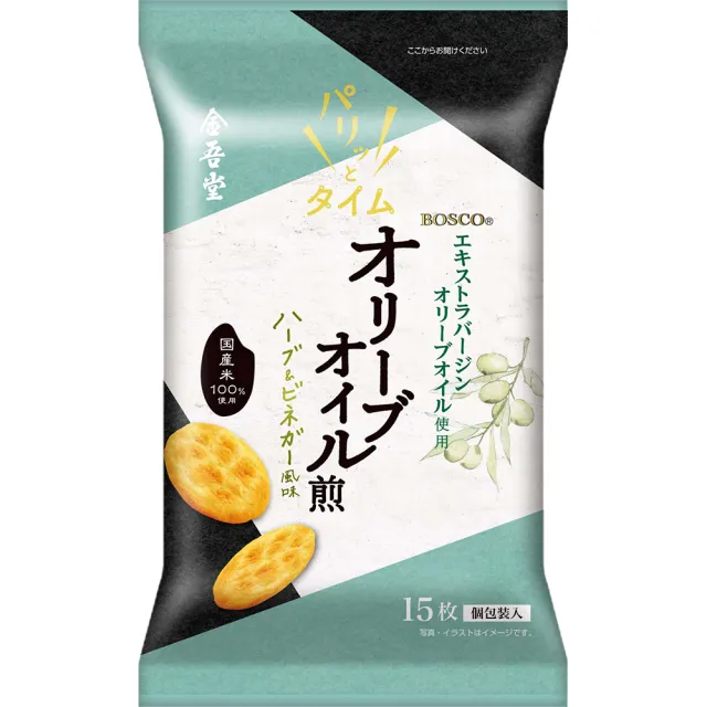 金吾堂 香蒜味鹽仙貝15枚 熱銷超過60 年的米果經典老店 Momo購物網