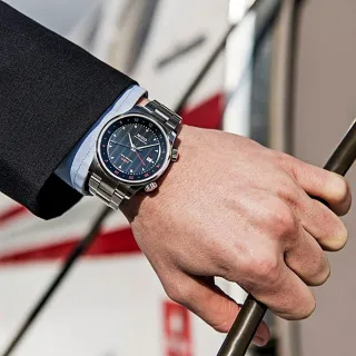 【MIDO 美度】官方旗艦館 Multifort GMT 先鋒系列兩地時區腕錶(M0059291105100)