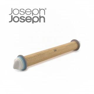 【Joseph Joseph】厚度可調桿麵棍(灰藍)