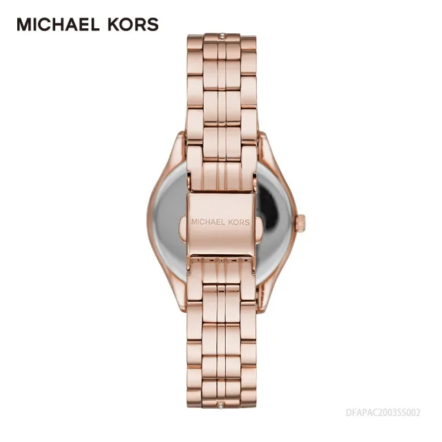 【Michael Kors】朔月鳴聲晶鑽時尚腕錶(MK3716)