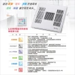 【JIN XU傑斯】JS-62多功能浴室暖風機 線控220V(海外熱銷款)
