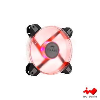 【IN WIN 迎廣】POLARIS 紅光 12CM 機殼風扇(單包裝)