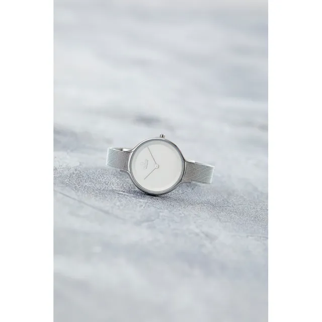 【OBAKU】現代藝術美學腕錶-銀(V228LXCIMC)
