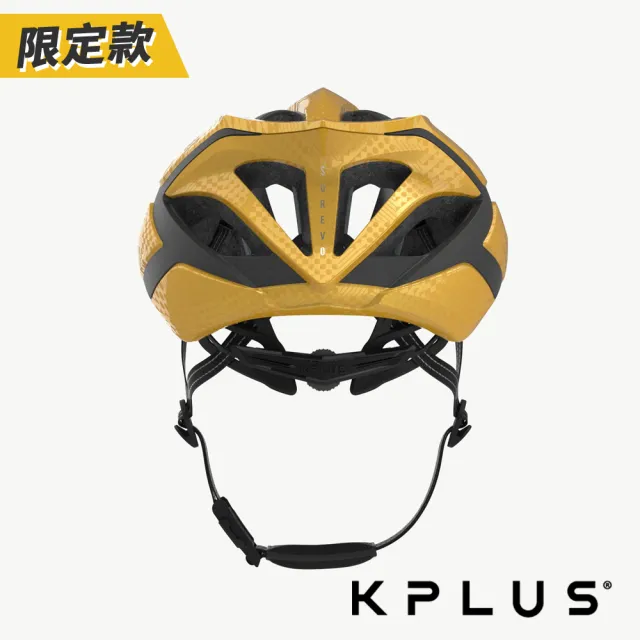 Kplus Surevo 單車安全帽公路競速型formula方程式黃 限定款 安全帽 磁扣 單車 自行車 Momo購物網