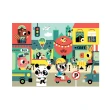 【荷蘭Petit Monkey】歡樂城鎮拼圖-48片/4Y+(益智玩具)
