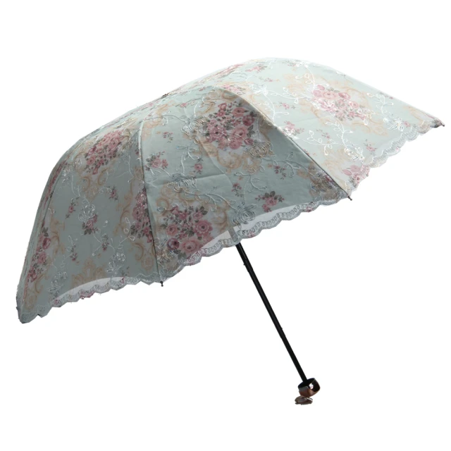 法式手工蕾絲刺繡晴雨傘
