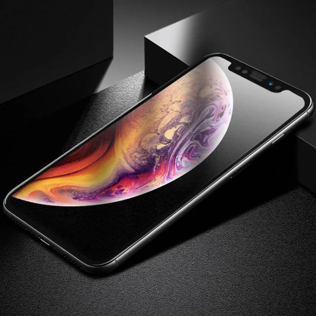iPhone 11 Pro保護貼手機霧面軟邊9H鋼化玻璃膜(3入 iPhone11PRO鋼化膜 iPhone11PRO保護貼)