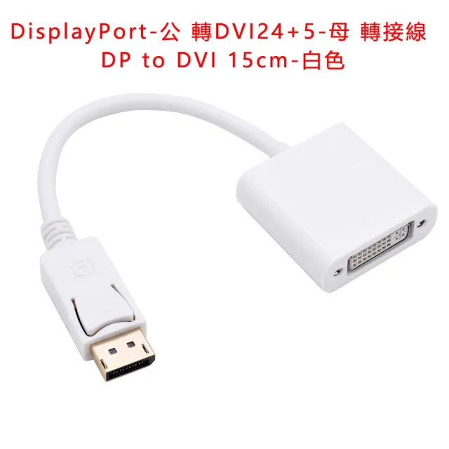 DisplayPort轉DVI